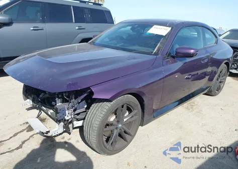 2024 BMW 230I z USA, uszkodzony, nr VIN 3MW23CM03R8E33680